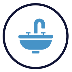 Sanitaires et lieux communs