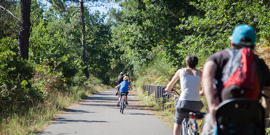 Bicicleta y BTT - camping Blue Océan