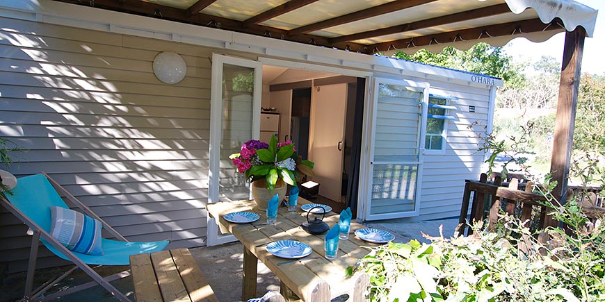 Camping Blue Océan Ondres - mobil-home 4/6 personen