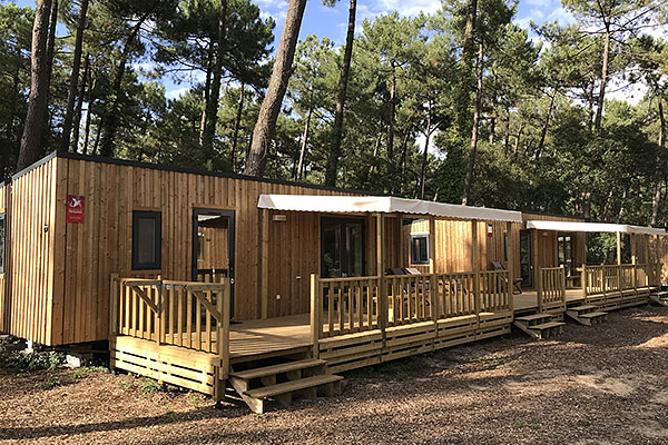 Hébergement Premium Tribu - camping Blue Océan