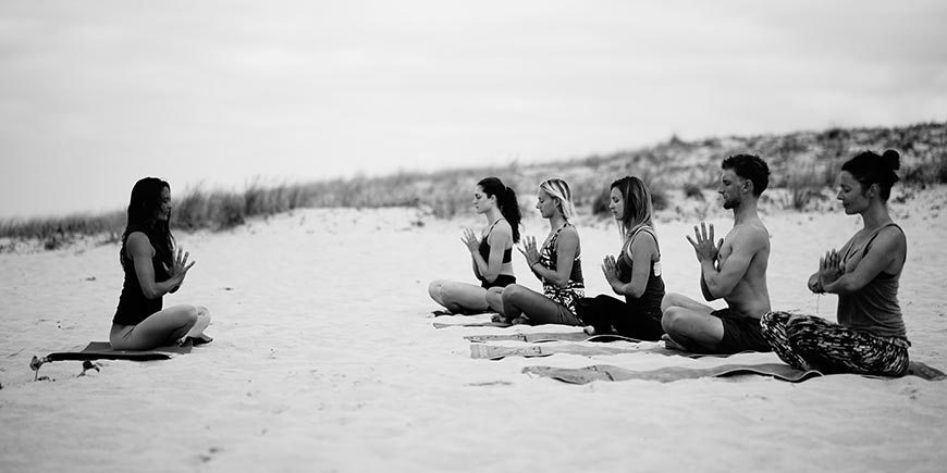 Yoga & Wellness Area - camping Blue Océan