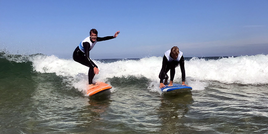 Surf School - camping Blue Océan