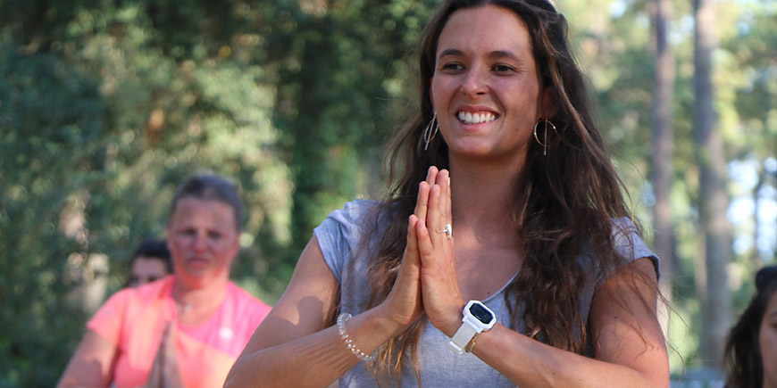 Yoga & Wellness Area - camping Blue Océan