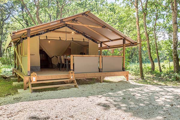 Hébergement Kenya tent - camping Blue Océan