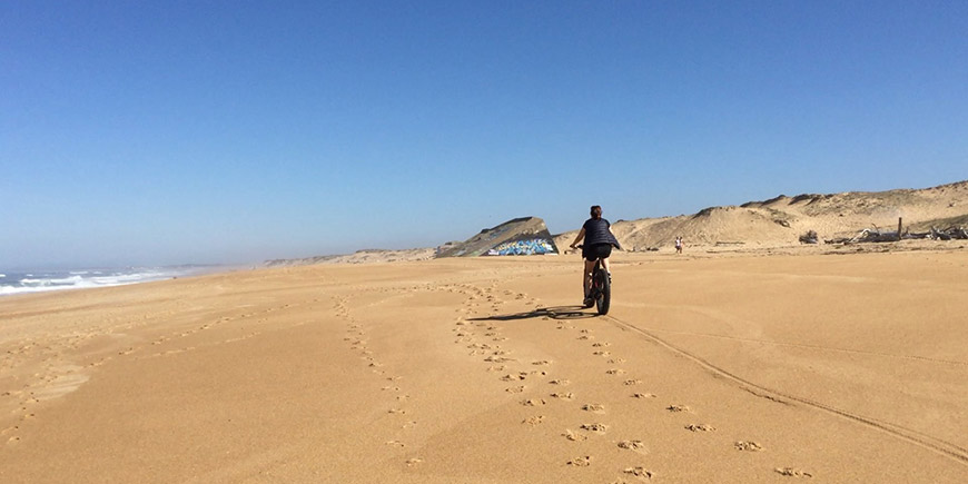 Cycling & moutain biking - camping Blue Océan