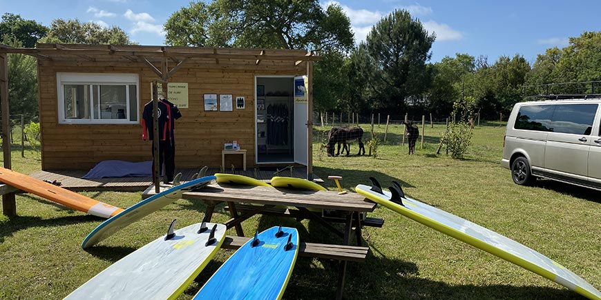 Surf Camp et Ecole de surf - camping Blue Océan