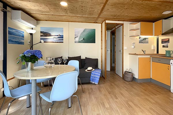 Hébergement Chalet Mundaka - camping Blue Océan