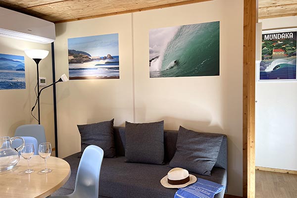 Hébergement Chalet Mundaka - camping Blue Océan