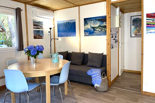 Hébergement Chalet Nazaré - camping Blue Océan