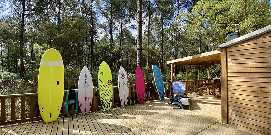 Surfing Academy - camping Blue Océan