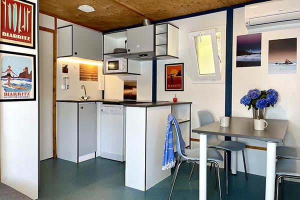 Hébergement Chalet Biarritz - camping Blue Océan