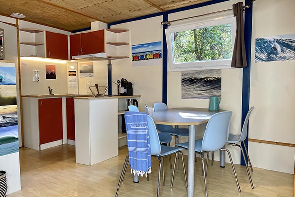 Hébergement Chalet Jeffreys Bay - camping Blue Océan