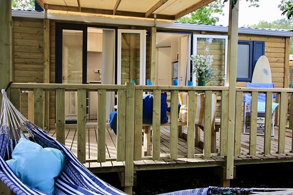 Hébergement Pergola - camping Blue Océan