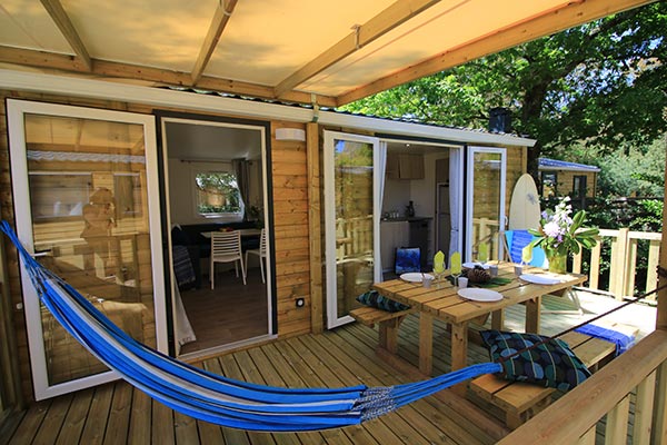 Hébergement Pergola - camping Blue Océan