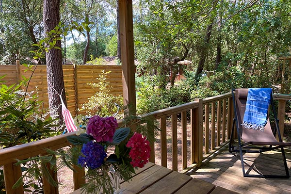 Hébergement Pergola - camping Blue Océan