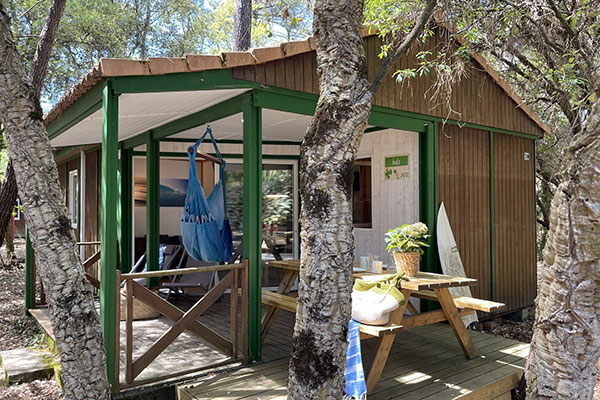 Hébergement Chalet Indo - camping Blue Océan