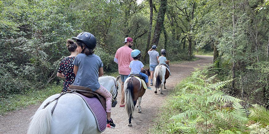 Equitation - camping Blue Océan